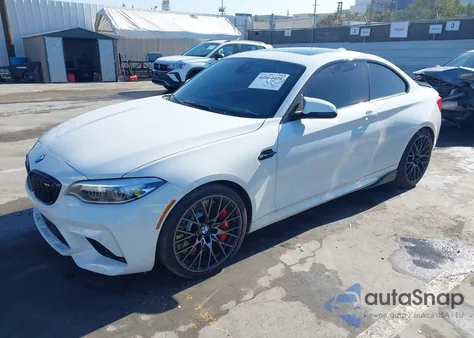 2019 BMW M2 Competition z USA, uszkodzony, nr VIN WBS2U7C54K7D01860